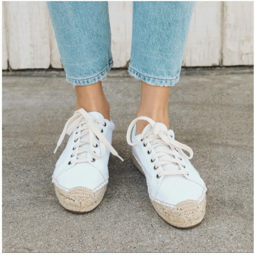 Chic Soludos Espadrille Platform Sneakers